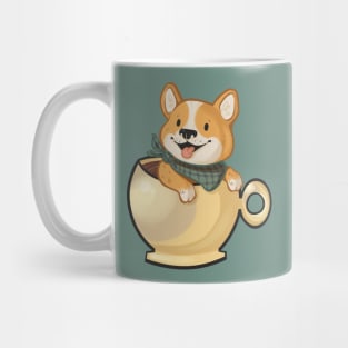 Corgi Puppuccino Mug